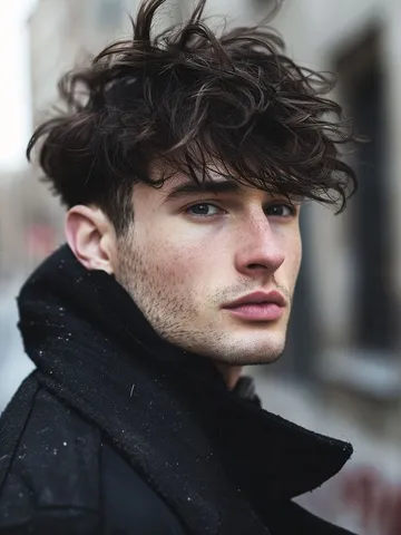 explore 35 unique messy fringe haircut styles for men with s
