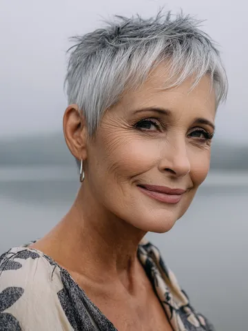 27 low maintenance wispy pixie cuts perfect for women over 6