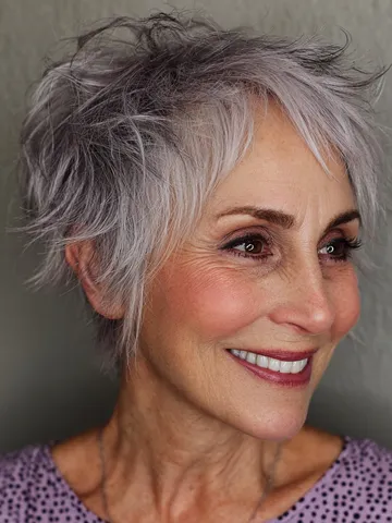 30 radiant shattered pixie cuts for women over 70 that don t