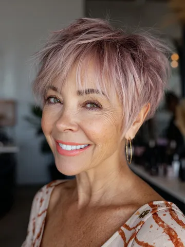 27 low maintenance wispy pixie cuts perfect for women over 6