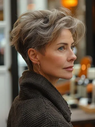 24 trendy pixie cuts for older women to look fresh and styli