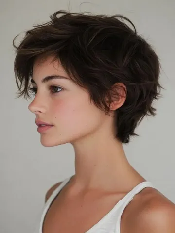 effortlessly chic the textured pixie cut in 2025 short hair