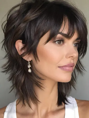 textured shag haircuts for 2025 your guide to effortlessly c