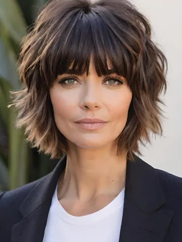textured shag haircuts a style guide to effortless layers so
