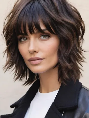 textured shag haircuts a style guide to effortless layers so
