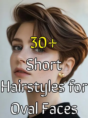 30 effortlessly chic short hairstyles for oval faces to try