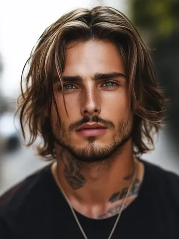 21 best mens medium length wavy hair styles to try now looks
