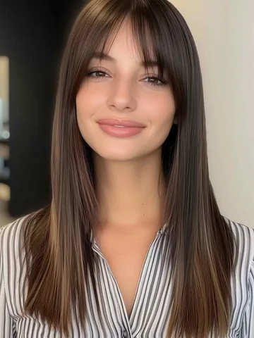 25+ Women Prove Curtain Bangs Are Still Trendy in 2025