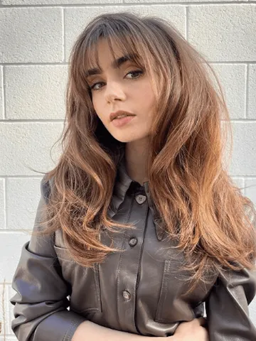 Best 10 Wispy Curtain Bang Hairstyles - Taper Haircuts