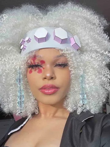White afro - Artofit