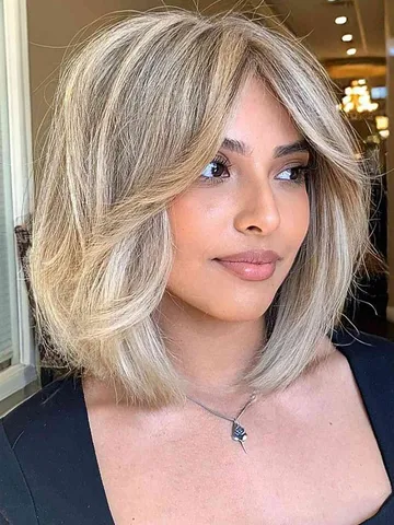 24 Best Ways to Pair Long Curtain Bangs with Straight Hair
