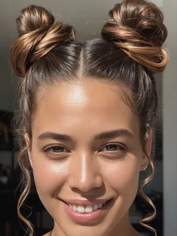 24 space bun ideas that are out of this world we heart hairs