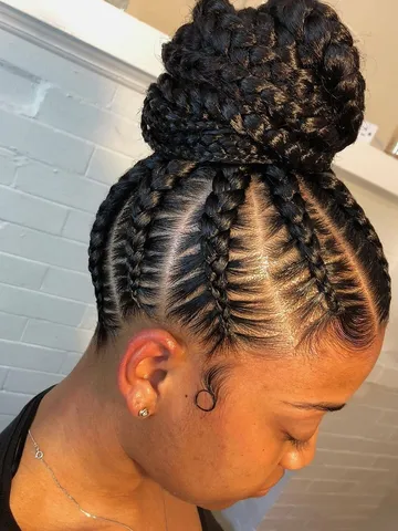 braided bun hairstyles 60 easy elegant styles to try curly c
