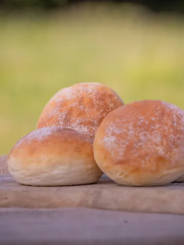 white bun bradwall bakehouse