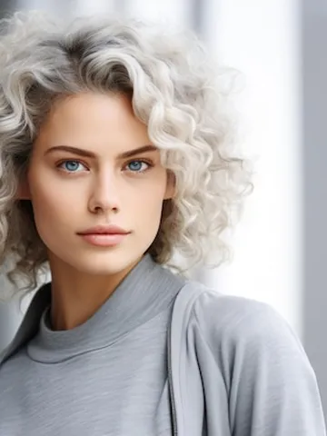 curly white hair images free download on freepik