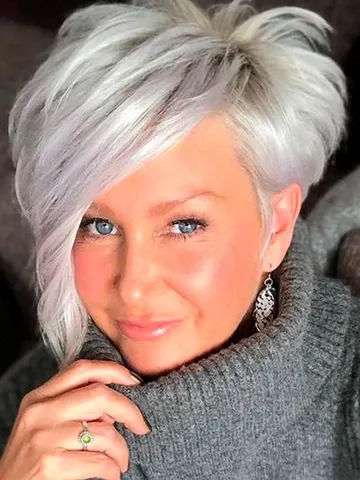 over 35 perfect short haircuts for older women short white h