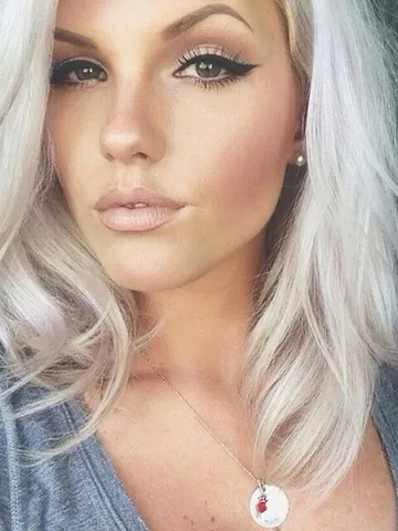 best hair dye for white hair 49 flirty white wavy hairstyle