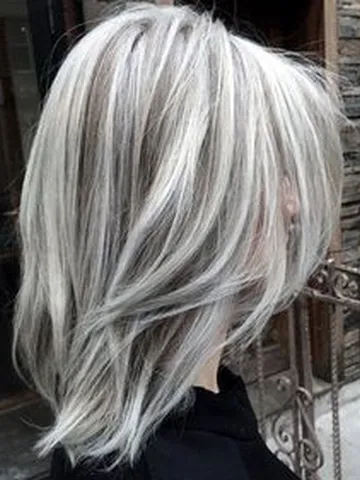 hairstyles for white hair