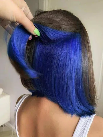 hair dyed underneath layer thought vlog image archive