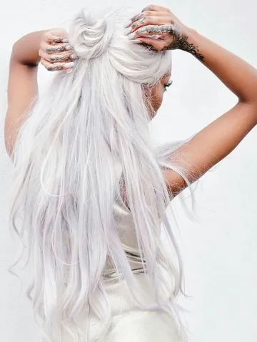 pin by my info on white long hair styles hair inspiration dy